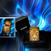 Zippo Feuerzeug mit feinsten Airbrush. Leopard